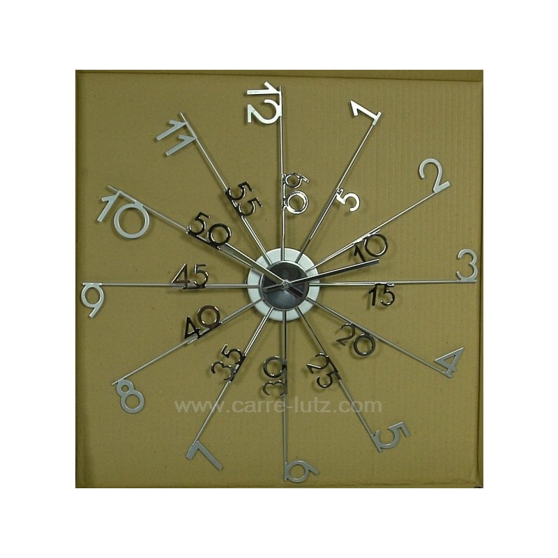 Pendule quartz chiffre