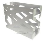 CL83000055  Porte revues ruban métal blanc Mascagni 87,50 €
