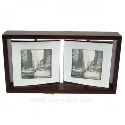 cadre bois/metal photo 6.5x6.5 Cadeaux - Décoration CL84000048, reference CL84000048