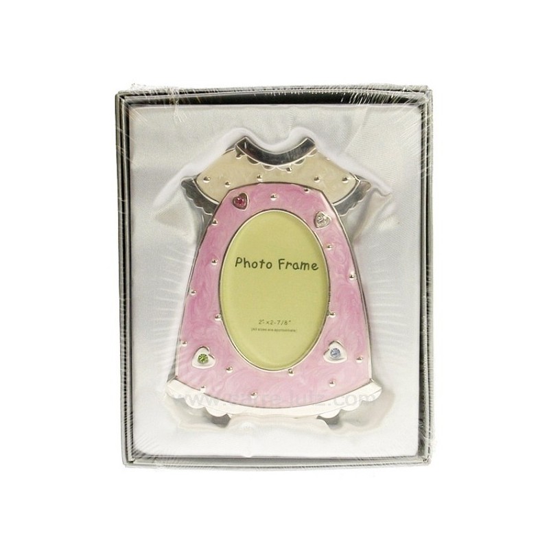 CL84000146  Cadre photo bebe robe rose 15,60 €