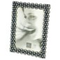 Cadre photo 10x15 perle grise