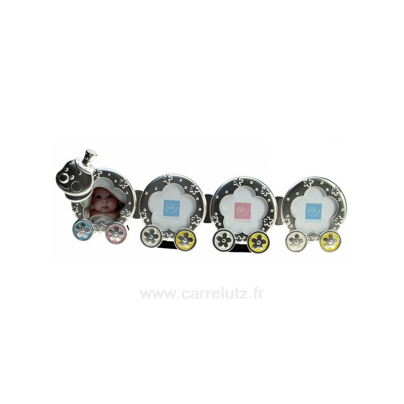 CL84000169  Cadre 4 photos petit train chenille Mascagni﻿ 33,50 €