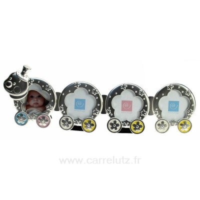 CL84000169 Cadre 4 photos petit train chenille Mascagni 33,50 €