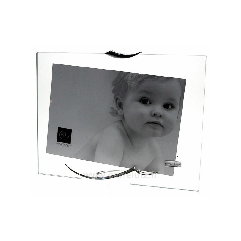 CL84000173  Cadre sous verre support argent pailleté﻿ Mascagni﻿﻿ 28,40 €