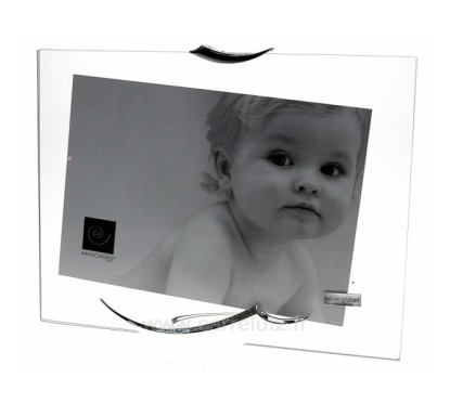 Cadre sous verre support argent pailleté﻿ Mascagni﻿﻿
