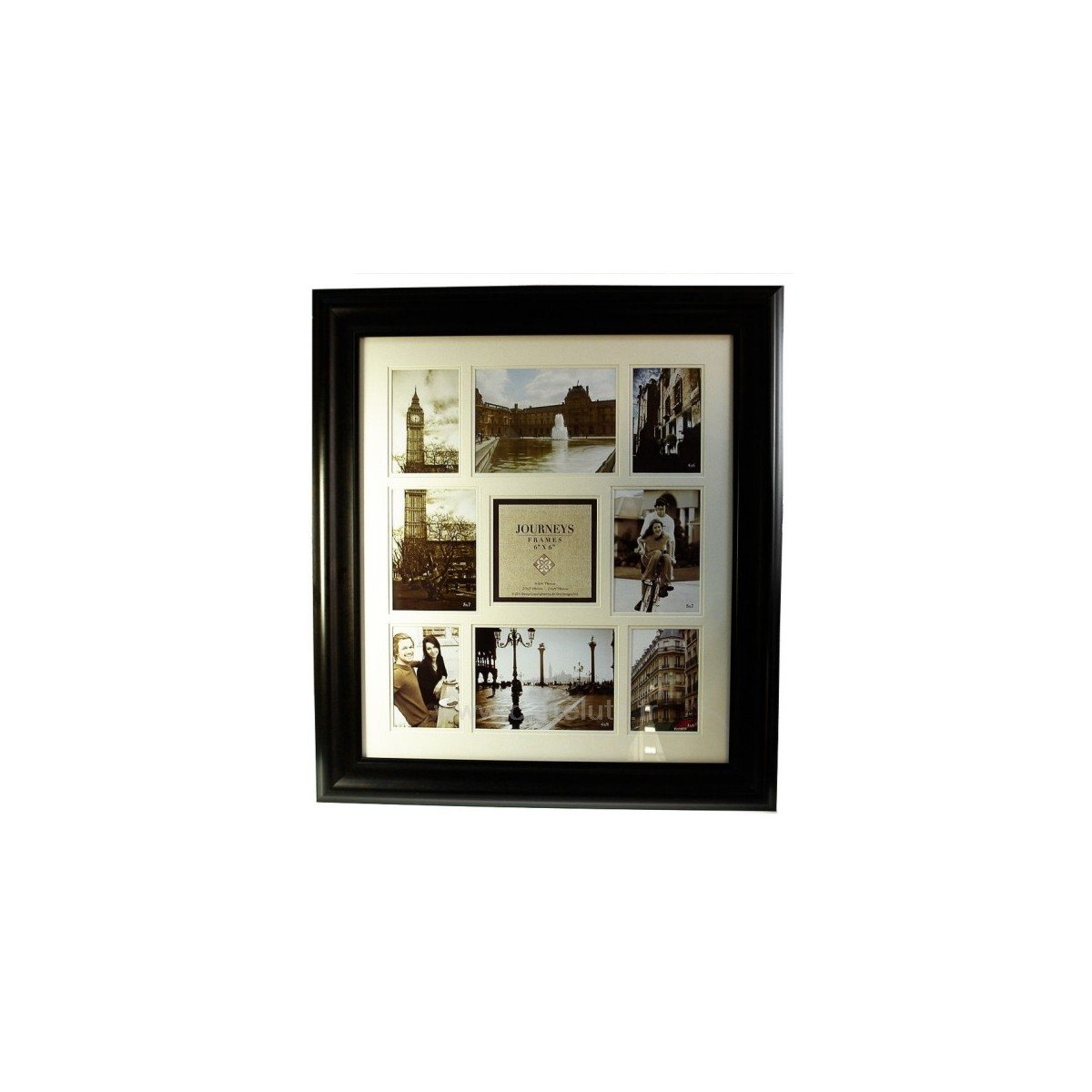 CL84000175 Cadre péle méle 9 photos encadrement bois foncé 82,60 € CL84000175 Cadre péle méle 9 photos encadrement bois foncé 82,60 €