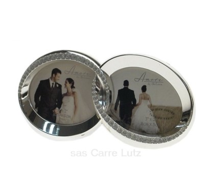 CL84000185  Cadre photo à poser mariage double alliance 18,90 €