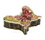 CL85002047  Boite email papillon rouge 32,70 €