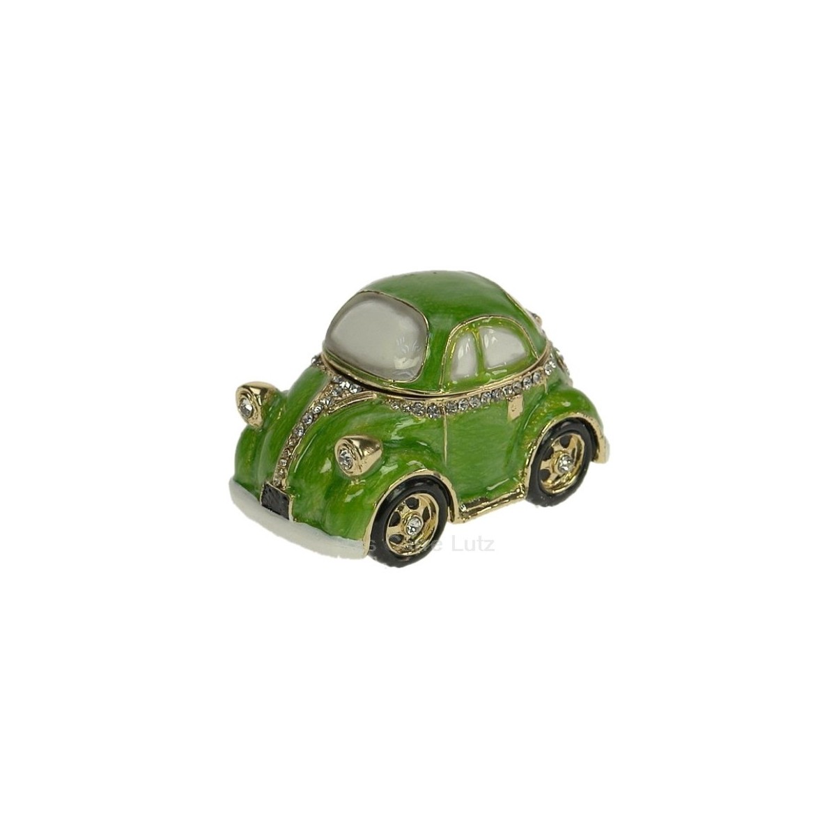 CL85002090  Boite métal émaillé avec cristaux voiture coccinelle 40,20 €