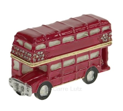 CL85002093  Boite métal émaillé avec cristaux bus anglais 40,20 €