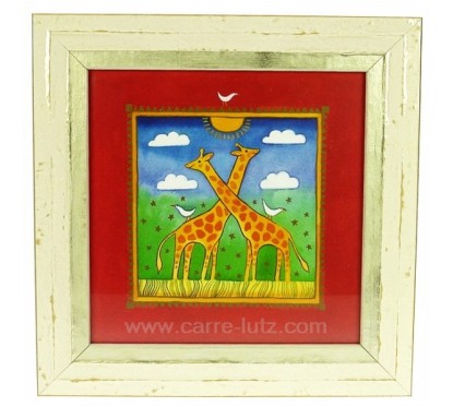 Cadre enfant theme girafe