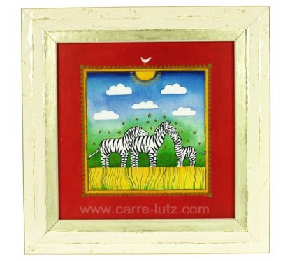 Cadre enfant theme zebre