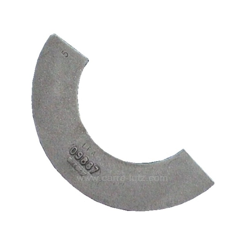 DV00988700  P00988700 - Demi anneau de support pour poêle à mazout Deville 9442 9444 9446 9648 36,70 €