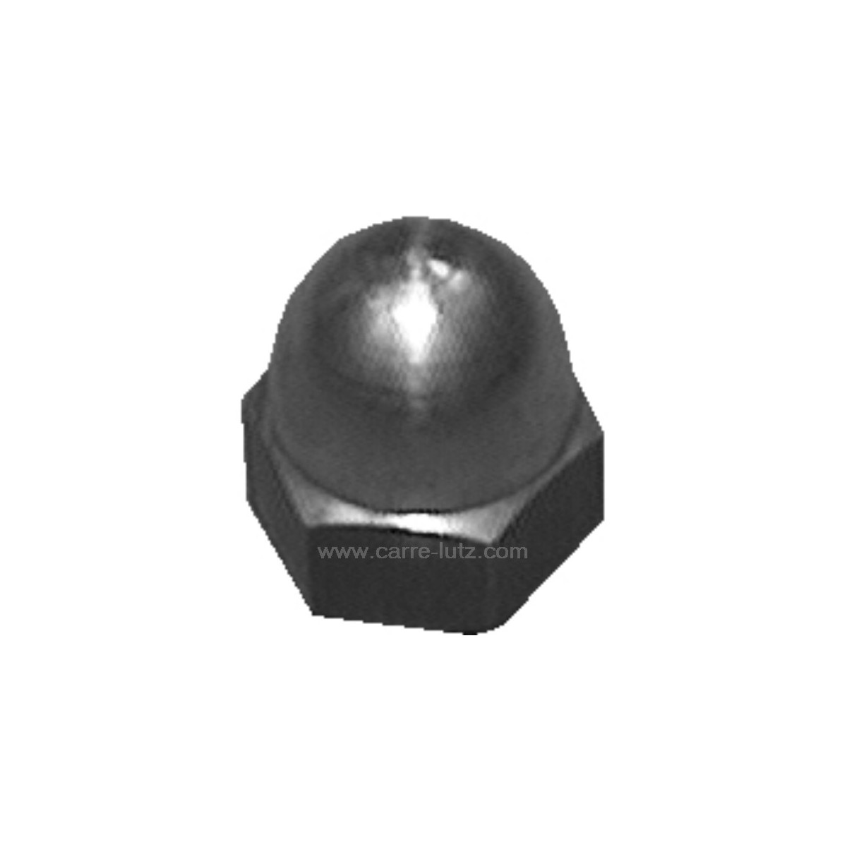 F12430  Ecrou borgne M8 en laiton pour convecteur Efel 2,60 €