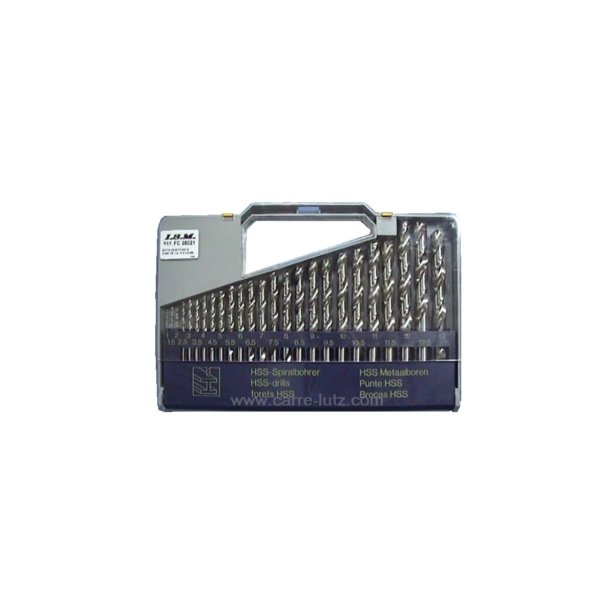 FC38021  COFFRET DE 25 FORETS HSS 61,40 €