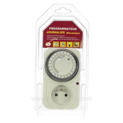 FC80104  PROGRAMMATEUR JOURNALIER 6,40 €