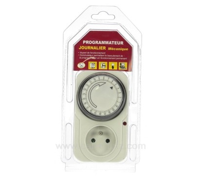 FC80104  PROGRAMMATEUR JOURNALIER 6,40 €