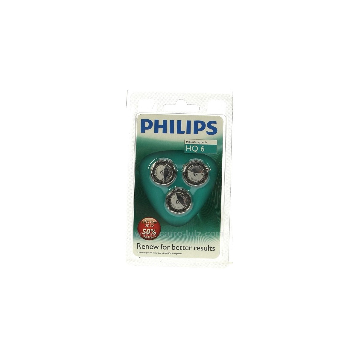 HQ6  Grille de rasoir par 3 Philips quadra action 62,40 €