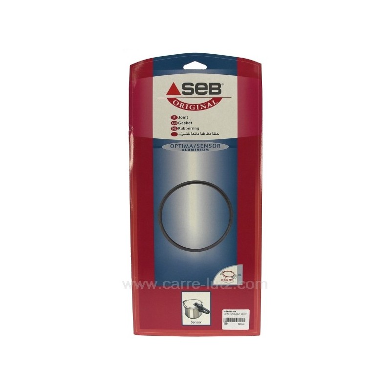 Joint d'autocuiseur 8 litres Seb Sensor aluminium