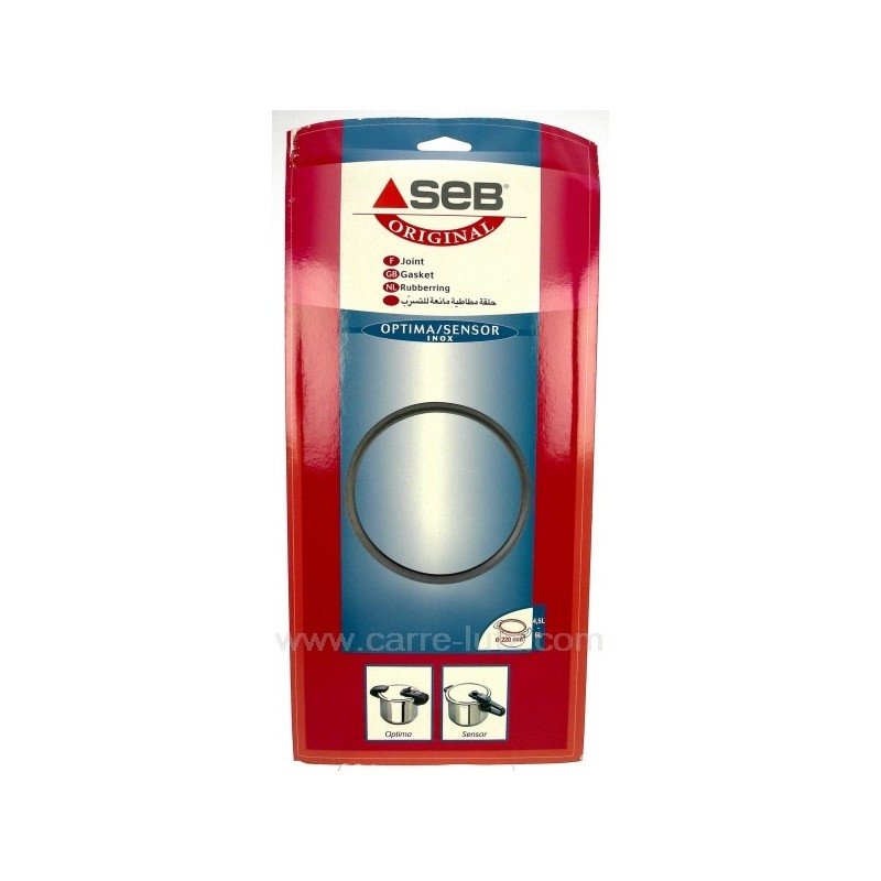 SEB790362  Joint d'autocuiseur 3 4,5 6 litres Seb Sensor inox 19,40 €
