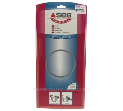 SEB790363  Joint d'autocuiseur 8 litres Seb Sensor inox 19,40 €