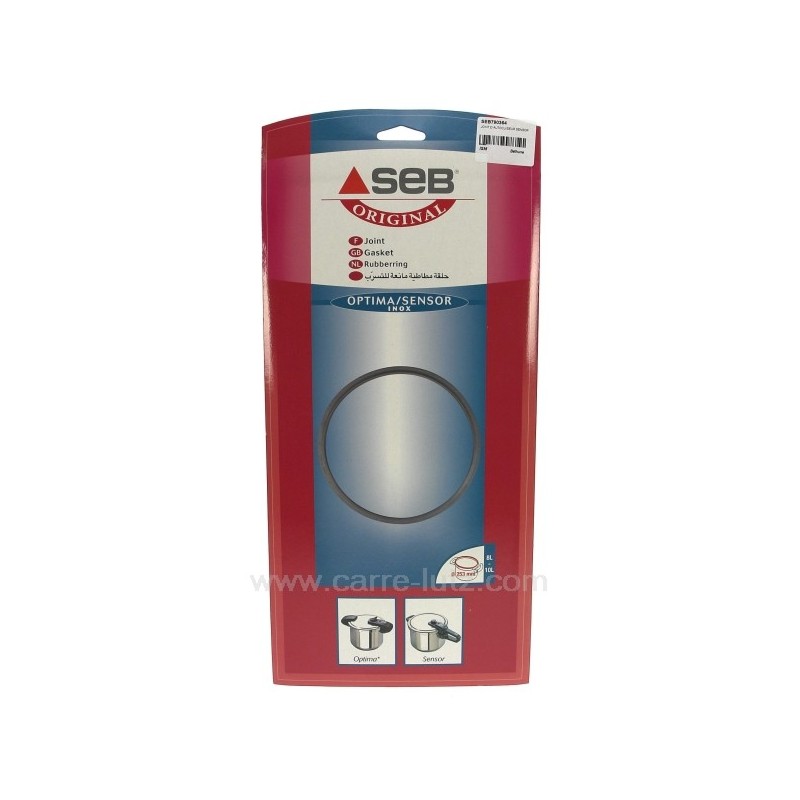 SEB790364  Joint d'autocuiseur 10 litres Seb Sensor inox 18,00 €