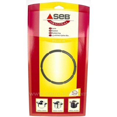 SEB980158  Joint d'autocuiseur 8 / 10 litres Seb Delicio 22,00 €