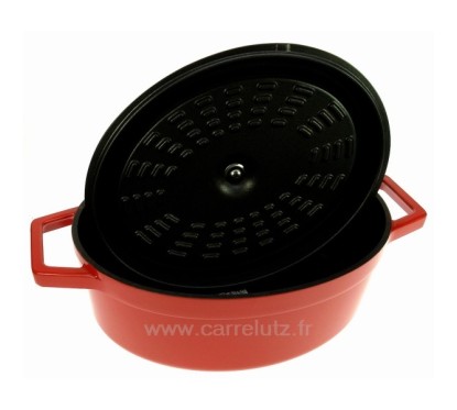 991LC25927  Cocotte en fonte d'aluminium ovale 26x20 cm Lacor 25927 56,30 €