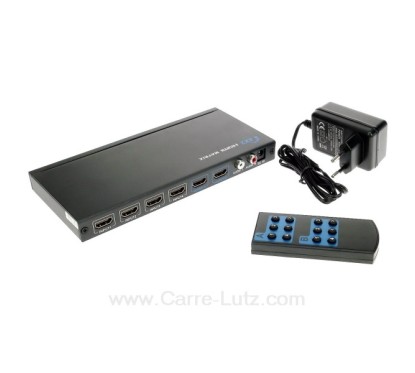 Commutateur HDMI 4 entrées 2 sorties