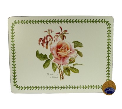 CL70000060  Set de table par 4 Roses Botanic﻿ Pimpernel﻿﻿ 42,00 €