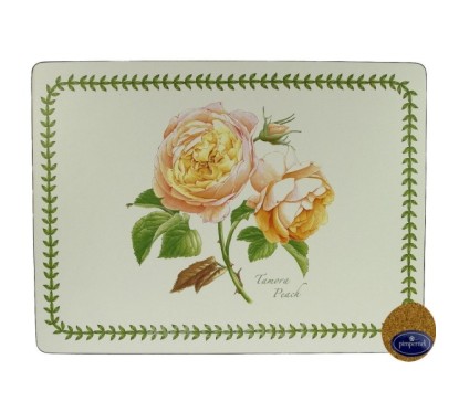 CL70000060  Set de table par 4 Roses Botanic﻿ Pimpernel﻿﻿ 42,00 €