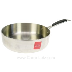 991LC53625  53625 - Sauteuse 24 cm tri métal nouveau modéle Lacor  63,50 €