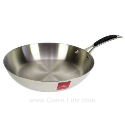 991LC53728N  53728 - Poêle 28 cm tri métal nouveau modéle Lacor  71,00 €