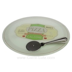 CL21030023  Plat à pizza en verre + roulette 26,30 €