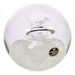 Boule en cristal de bohéme blanche , reference CL40004065