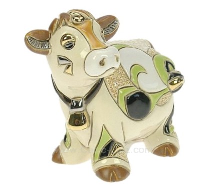 CL47200068  Vache en céramique platine et or - De Rosa Rinconada 98,30 €