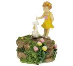 CL50231139  Fillette avec son chien en polyrésine 28,00 €