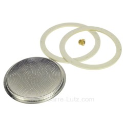 853023  Filtre + 2 joints + soupape pour Moka 12 Tasses 8,30 €