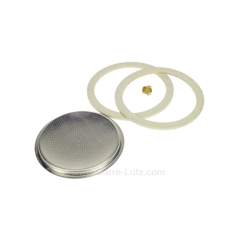 853023  Filtre + 2 joints + soupape pour Moka 12 Tasses 8,30 €