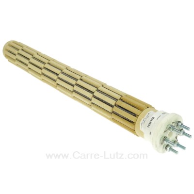 703615B Résistance stéatite à barillets 52x455 3000W de chauffe eau 32,40 €