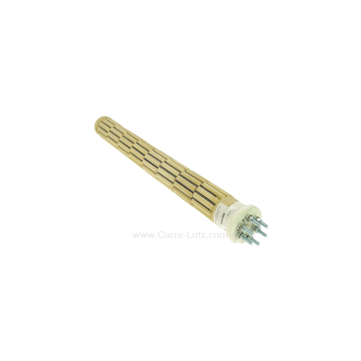 703629B  Résistance de chauffe-eau stéatite à barillets 47X440mm 3000W tous courants Monophasé ou triphasé 37,50 €