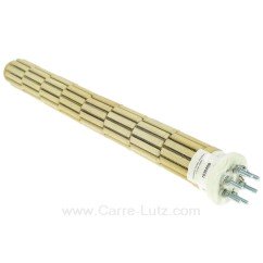 703640B  Résistance de chauffe-eau stéatite à barillets 47X440mm 2400W tous courants Monophasé ou triphasé 6 bornes 29,60 €