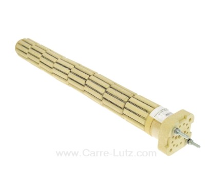 Résistance de chauffe eau stéatite tête carrée diamètre 47 mm 2400W 230V monophasé 