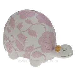 CL14600110  Tirelire en résine tortue rose 28,00 €