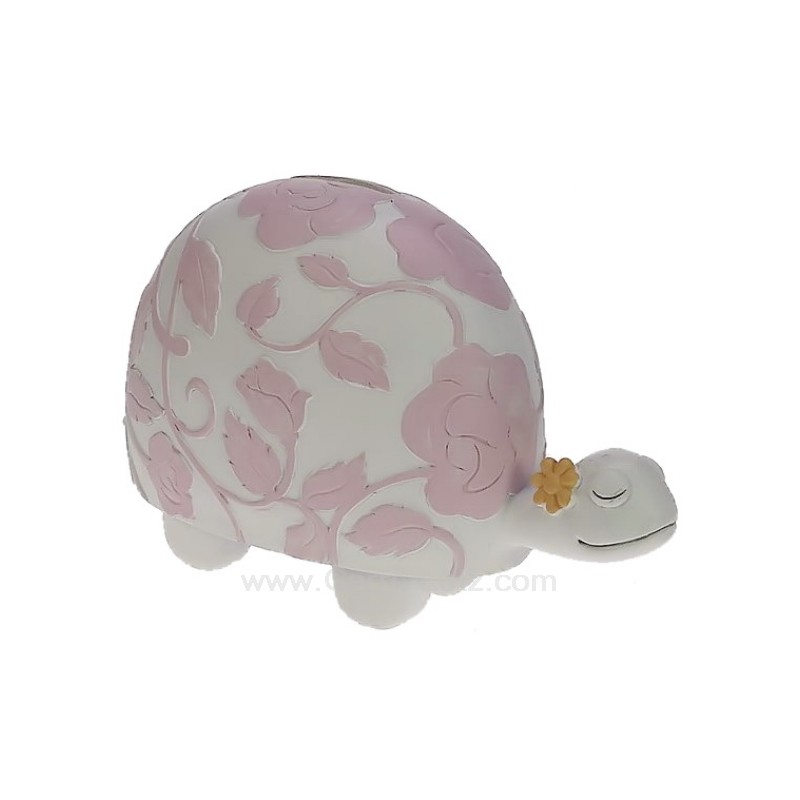 CL14600110  Tirelire en résine tortue rose 28,00 €