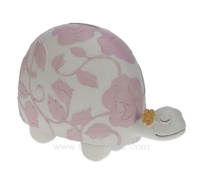 CL14600110  Tirelire en résine tortue rose 28,00 €