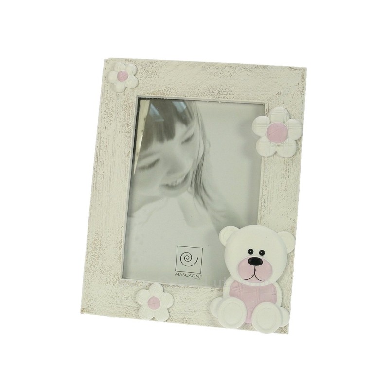 CL84000198  Cadre photo décor ours rose 27,90 €