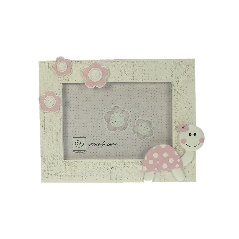 CL84000201  Cadre photo décor tortue rose 26,90 €