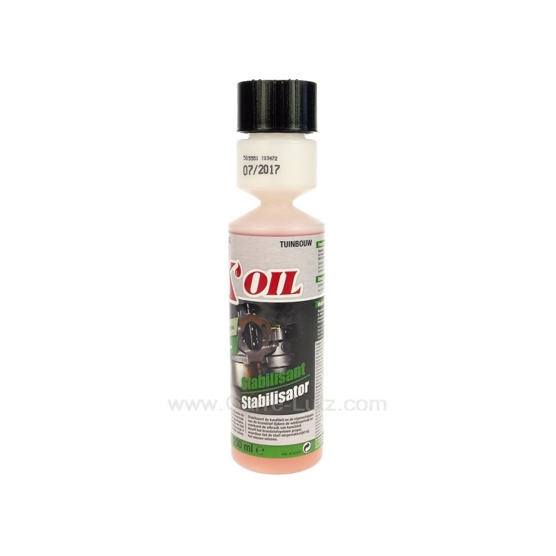 9980002  Stabilisant carburant X'OIL 250 ml 9,60 €