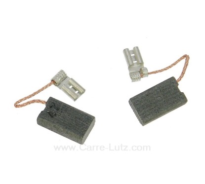 Jeu de charbon moteur 5x10x17 mm